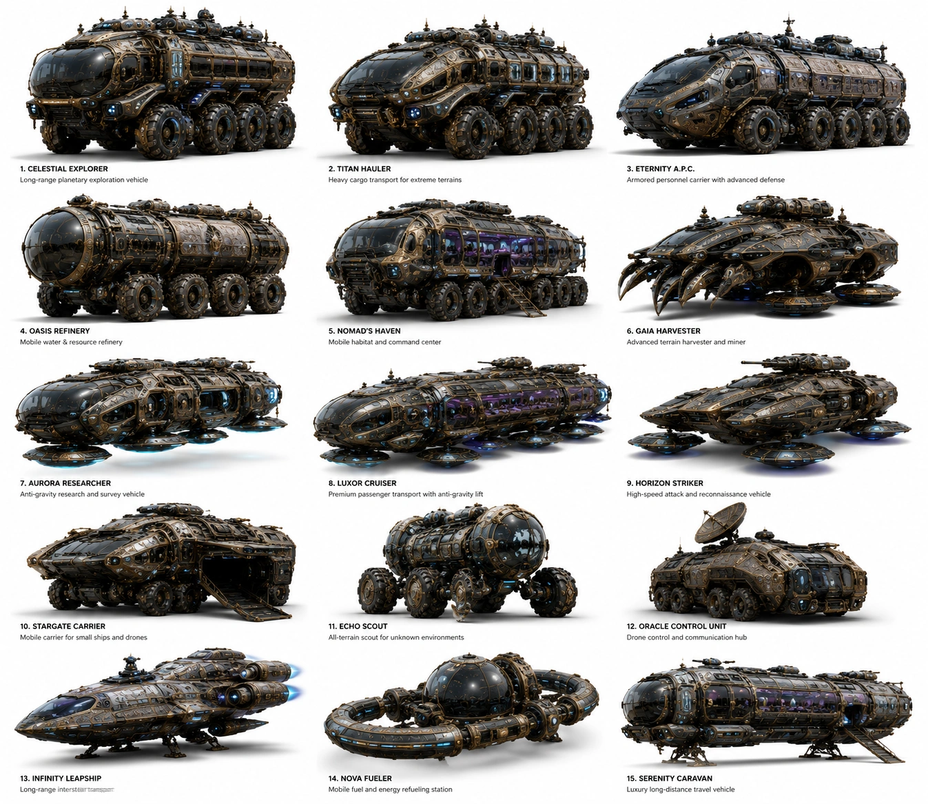 Vehicle concept lineup