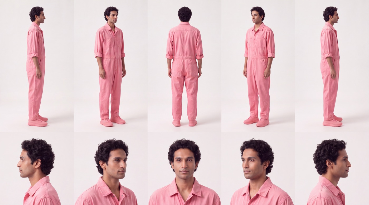 Jugaad character continuity sheet
