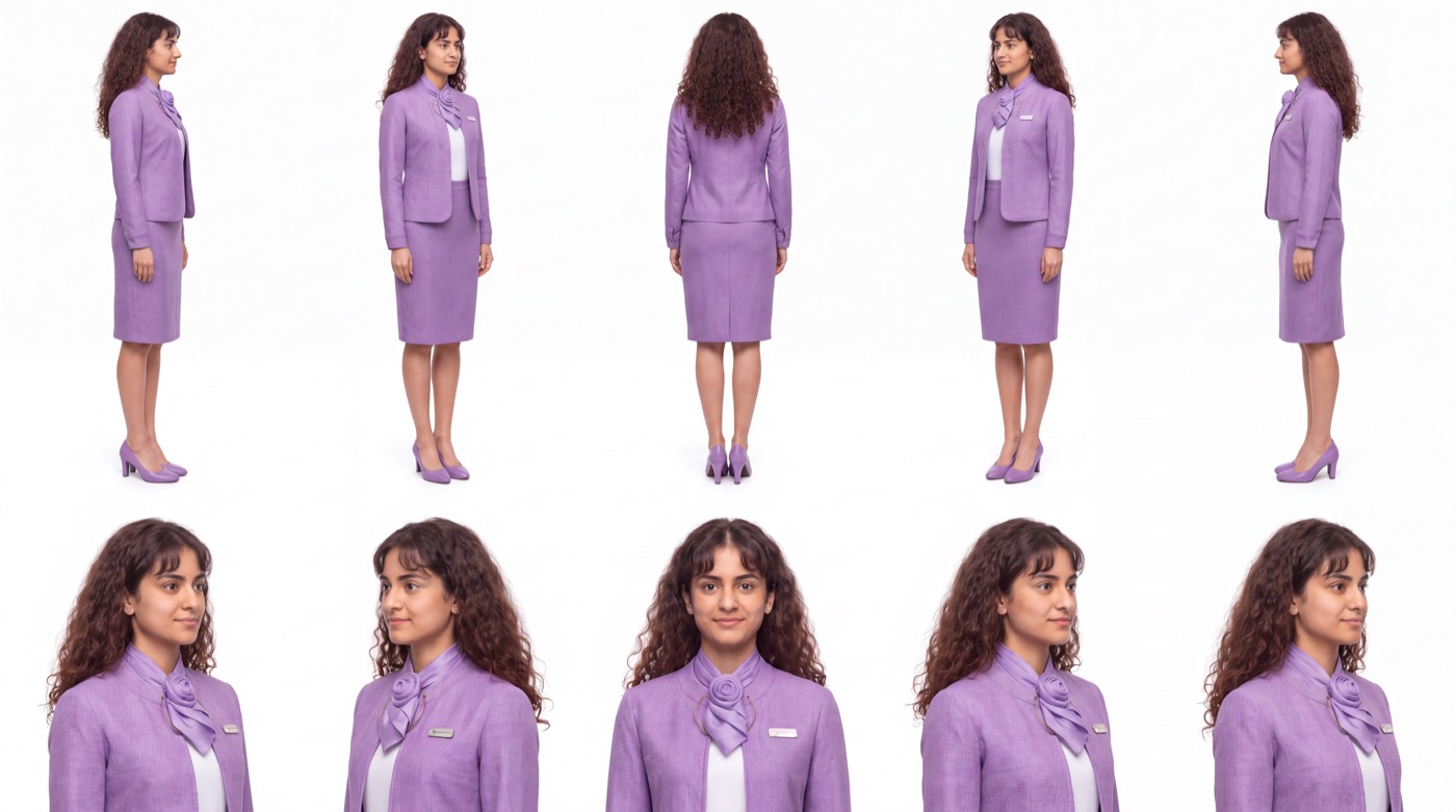 Neha character continuity sheet