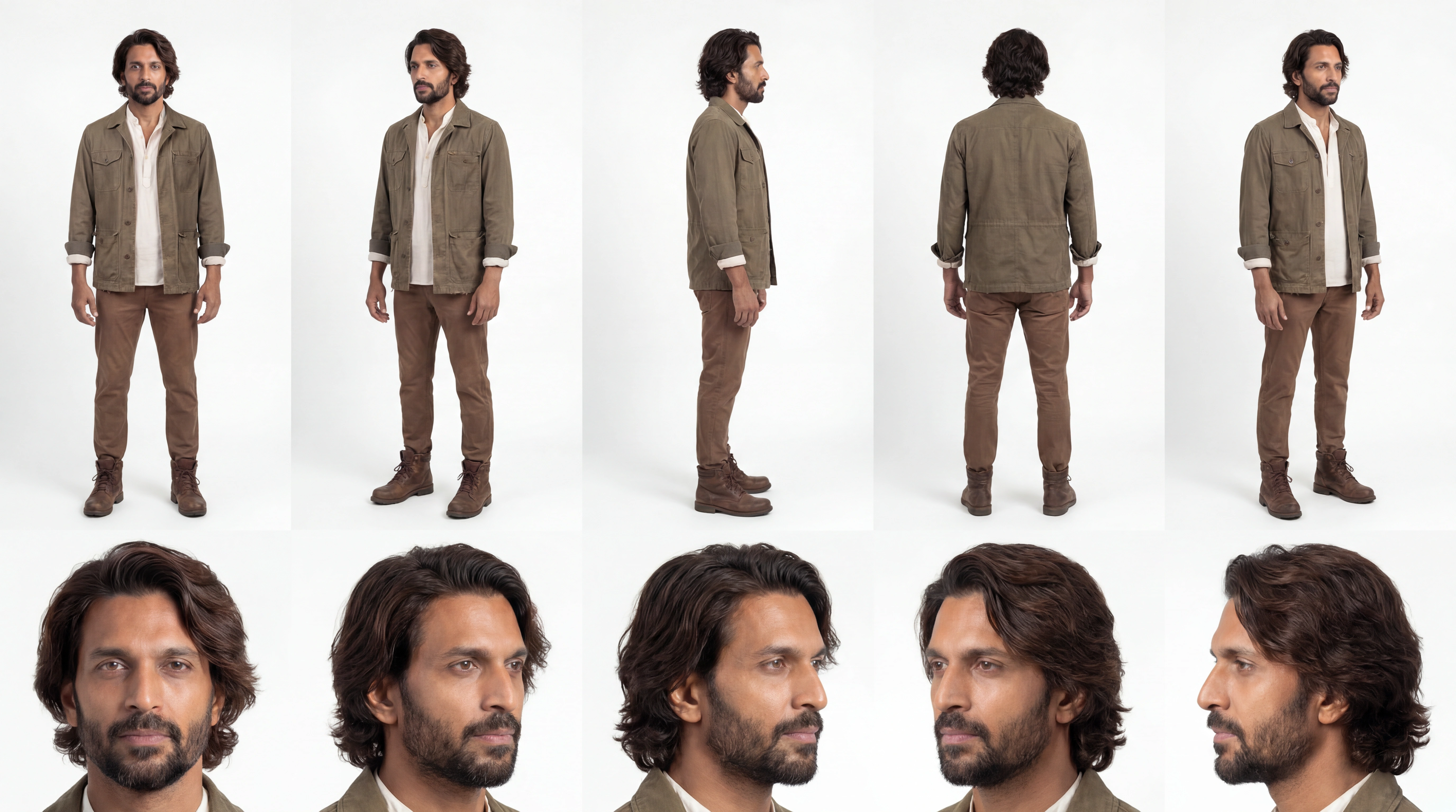 Aarav character design reference